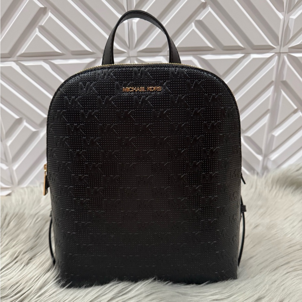 Michael Kors Cindy Large Signature Logo Backpack